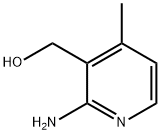 3-Pyridinemethanol,2-amino-4-methyl-(9CI) Struktur