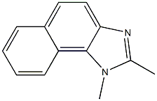 1H-Naphth[1,2-d]imidazole,1,2-dimethyl-(8CI,9CI) Struktur