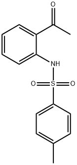 N-(2-Acetylphenyl)-4-methylbenzene-1-sulfonamide Struktur