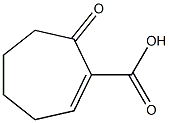 1-Cycloheptene-1-carboxylicacid,7-oxo-(9CI) Struktur