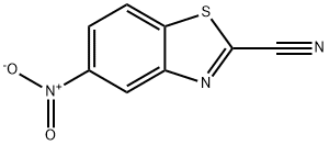 2-Benzothiazolecarbonitrile,5-nitro-(9CI) Struktur