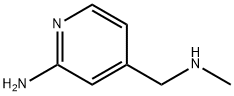 4-Pyridinemethanamine,2-amino-N-methyl-(9CI) Struktur