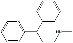 N-desmethylpheniramine Struktur