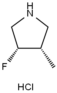 Cis-3-Fluoro-4-Methylpyrrolidine Hydrochloride(WX601185) Struktur