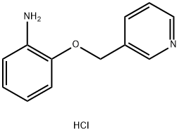 2-(pyridin-3-ylmethoxy)aniline Struktur