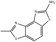 Benzo[2,1-d:3,4-d]bisthiazole, 2-amino-7-methyl- (8CI) Struktur