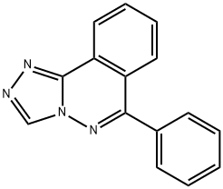 6-Phenyl-1,2,4-triazolo[3,4-a]phthalazine Struktur