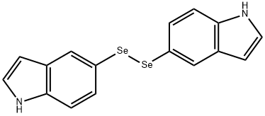 Bis(1H-indol-5-yl) perselenide Struktur