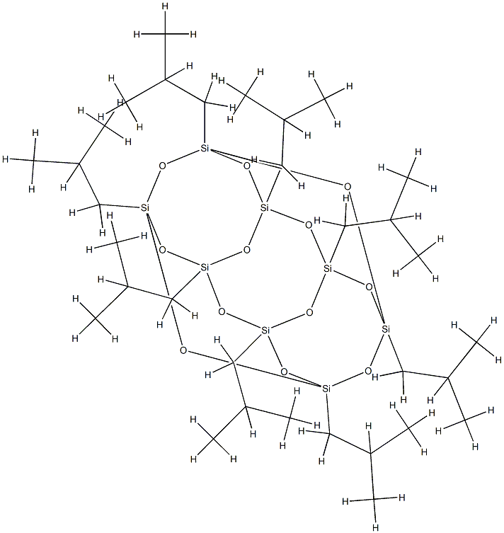 PSS-OCTAISOBUTYL SUBSTITUTED  97 Struktur