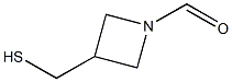 1-Azetidinecarboxaldehyde,3-(mercaptomethyl)-(9CI) Struktur