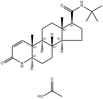 Finasteride (acetate) Struktur