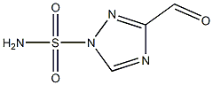 1H-1,2,4-Triazole-1-sulfonamide,3-formyl-(9CI) Struktur