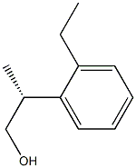 Benzeneethanol, 2-ethyl--ba--methyl-, (-ba-R)- (9CI) Struktur