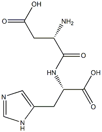 Asp-His-OH Struktur