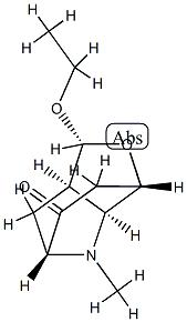 3,5-Methanofuro[3,2-b]pyridin-6(2H)-one,2-ethoxyhexahydro-4-methyl-,(2R,3R,3aS,5R,7aS)-rel-(9CI) Struktur