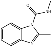 1H-Benzimidazole-1-carboxamide,N,2-dimethyl-(9CI) Struktur