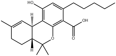 Δ1-Tetrahydrocannabinolic acid B Struktur