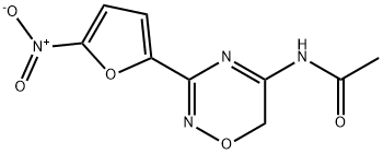 ACETAMIDE,N-(3,5-NITRO-2-FURYL)-1,2,4-OXADIAZINYL- Struktur