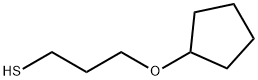 1-Propanethiol,3-(cyclopentyloxy)-(8CI) Struktur