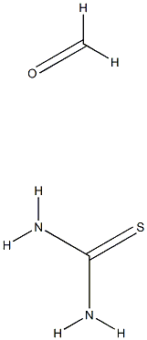 Thiourea, polymer with formaldehyde Struktur