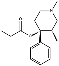 (-)-α-Prodine Struktur