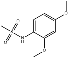 N-(2,4-dimethoxyphenyl)methanesulfonamide Struktur