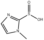 1H-Imidazole-2-sulfinicacid,1-methyl-(9CI) Struktur