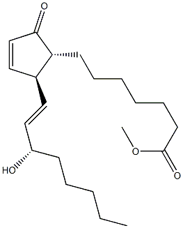 Prostaglandin A1 methyl ester Struktur