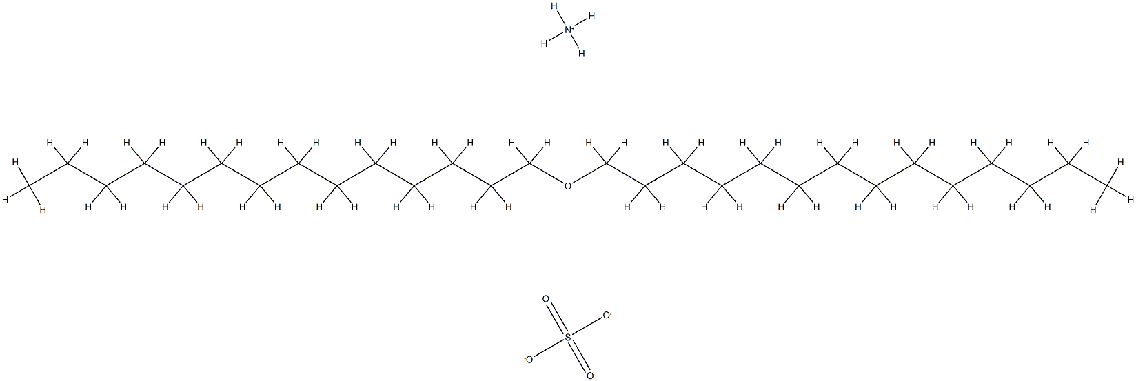 AMMONIUM MYRETH SULFATE Struktur