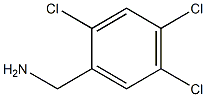 (2,4,5-trichlorophenyl)methanamine Struktur