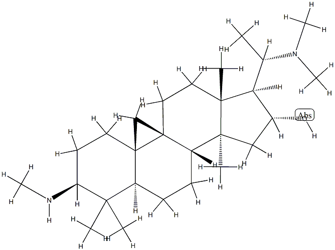 Cyclovirobuxine C Struktur