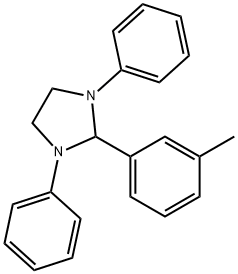 2-(3-methylphenyl)-1,3-diphenylimidazolidine Struktur