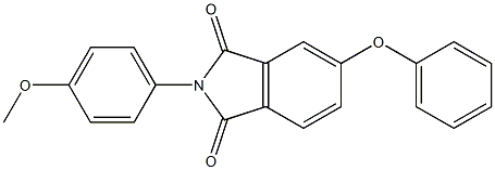 2-(4-methoxyphenyl)-5-phenoxy-1H-isoindole-1,3(2H)-dione Struktur