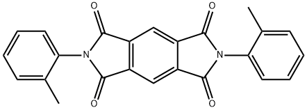 2,6-Di-o-tolylbenzo[1,2-c:4,5-c']dipyrrole-1,3,5,7(2H,6H)-tetrone Struktur