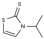 2(3H)-Thiazolethione,3-(1-methylethyl)-(9CI) Struktur