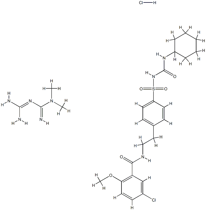 glucovance Struktur