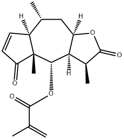 山金車(chē)內(nèi)酯D 結(jié)構(gòu)式