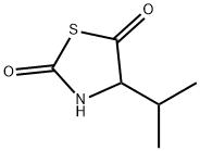 2,5-Thiazolidinedione,4-(1-methylethyl)-(9CI) Struktur