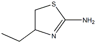 2-Thiazolamine,4-ethyl-4,5-dihydro-(9CI) Struktur