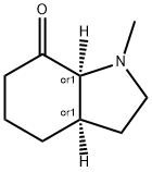 7H-Indol-7-one,octahydro-1-methyl-,(3aR,7aS)-rel-(9CI) Struktur