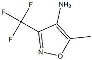 4-Isoxazolamine,5-methyl-3-(trifluoromethyl)-(9CI) Struktur