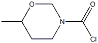 2H-1,3-Oxazine-3(4H)-carbonyl chloride, dihydro-6-methyl- (9CI) Struktur