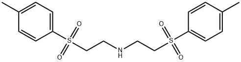 N,N-BIS(P-TOLYLSULFONYLMETHYL)ETHYLAMINE, 96 Struktur