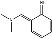 Methanamine, 1-(6-imino-2,4-cyclohexadien-1-ylidene)-N,N-dimethyl-, (1E)- Struktur