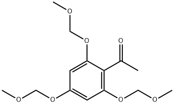 (Ethanone, 1-[2,4,6-tris(methoxymethoxy)phenyl]- ) Struktur