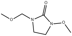 2-Imidazolidinone,1-methoxy-3-(methoxymethyl)-(9CI) Struktur