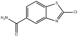 5-Benzothiazolecarboxamide,2-chloro-(9CI) Struktur