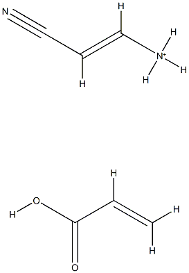 AMMONIUM ACRYLATES/ACRYLONITROGENS COPOLYMER Struktur