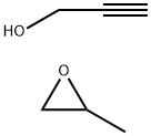 2-Propyn-1-ol, compd. with methyloxirane Struktur