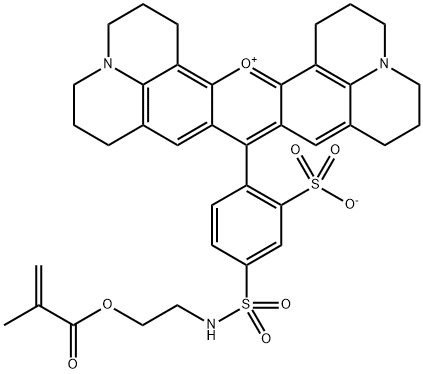 TEXAS RED-METHACRYLATE Struktur